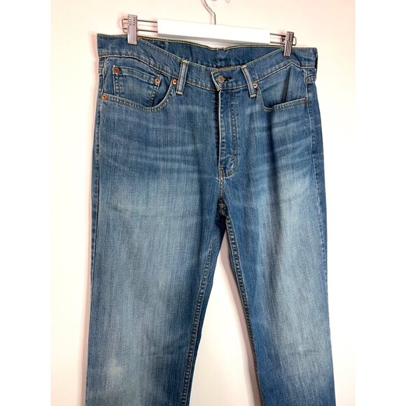 Men's Levi's Denim 514 Straight Fit Jeans Size 33x34 (FITS 33X33) - Picture 3 of 11